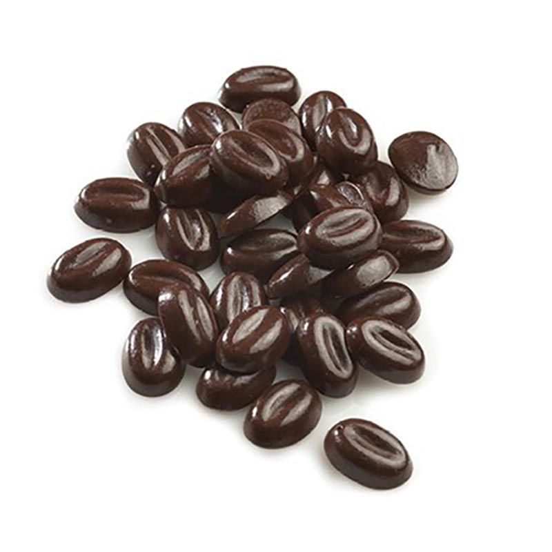 Mocha Beans White Pebbles